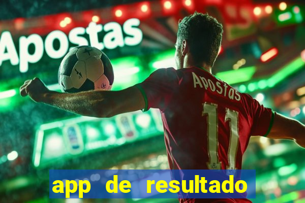 app de resultado de jogos