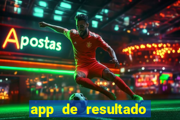 app de resultado de jogos