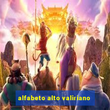 alfabeto alto valiriano