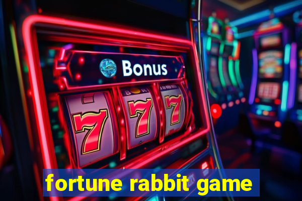 fortune rabbit game