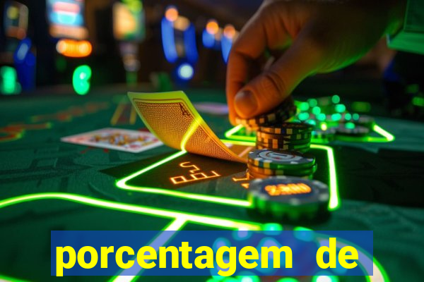 porcentagem de jogos pagantes slots