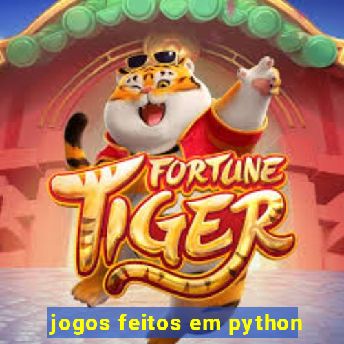 jogos feitos em python