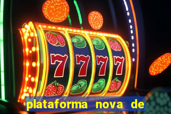 plataforma nova de 3 reais