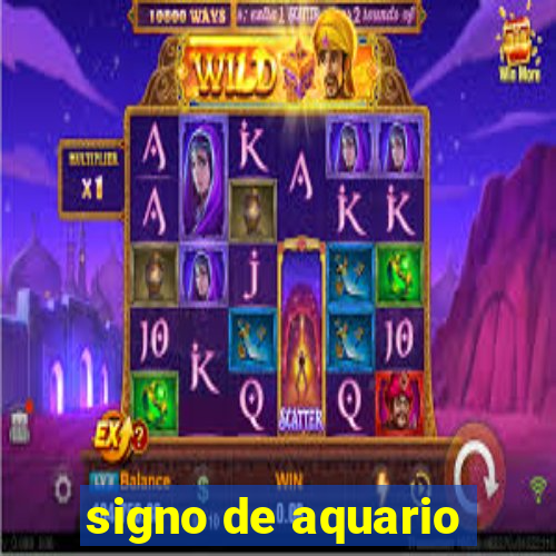 signo de aquario