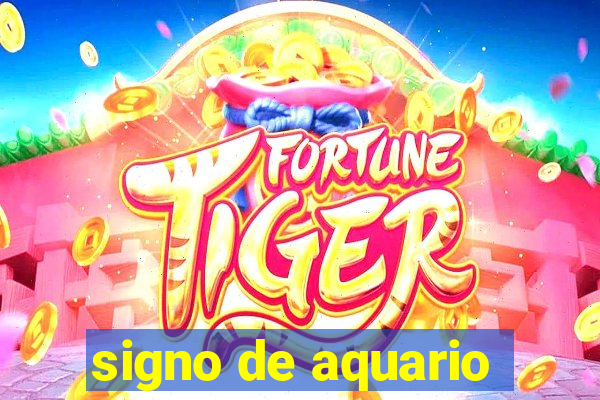 signo de aquario