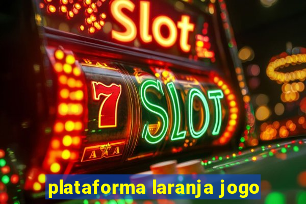 plataforma laranja jogo