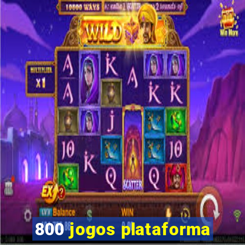 800 jogos plataforma