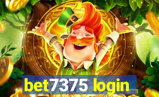 bet7375 login