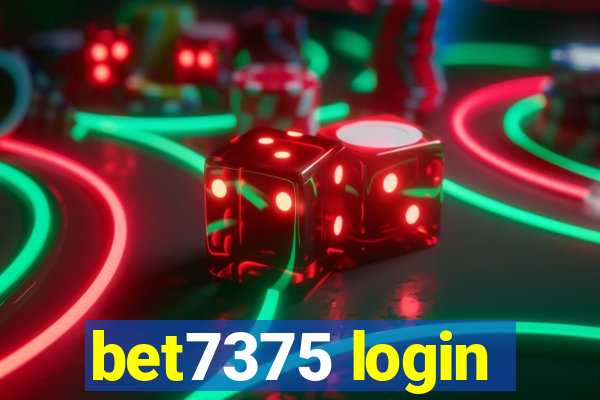 bet7375 login