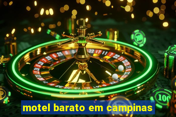 motel barato em campinas