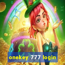 onekey 777 login