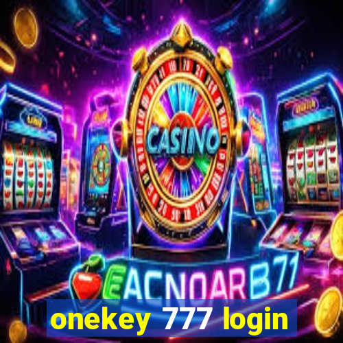 onekey 777 login