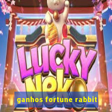 ganhos fortune rabbit