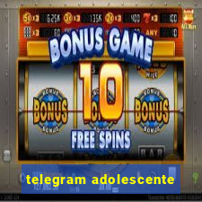 telegram adolescente