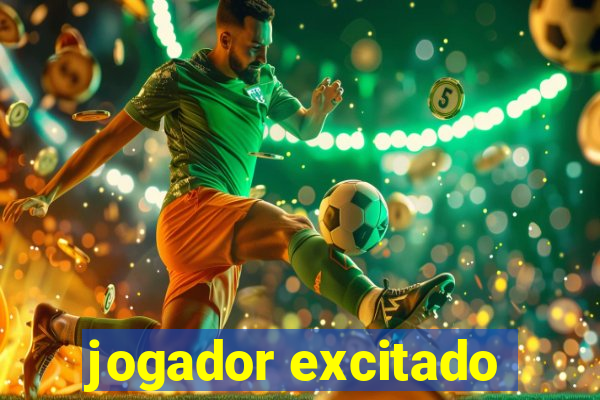 jogador excitado