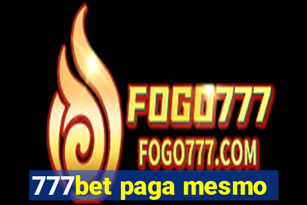 777bet paga mesmo