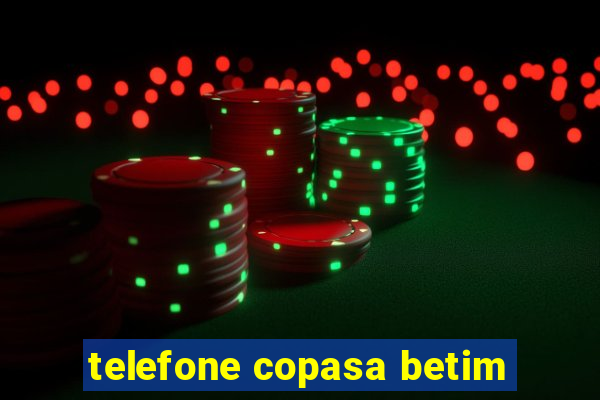 telefone copasa betim