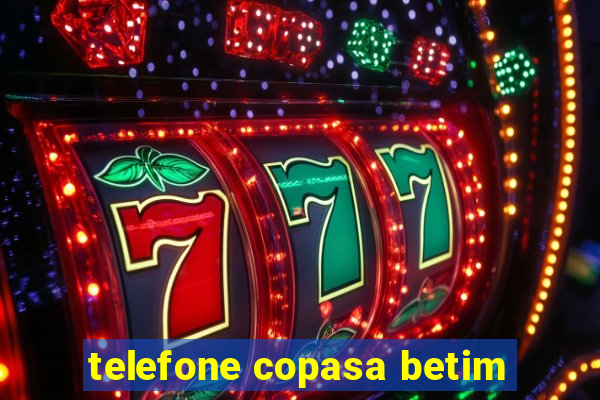 telefone copasa betim