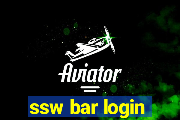 ssw bar login