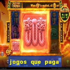 jogos que paga dinheiro de verdade no pix