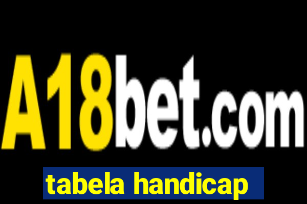 tabela handicap