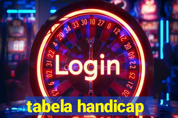 tabela handicap