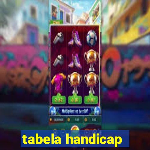 tabela handicap