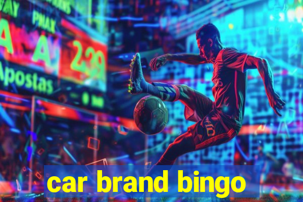 car brand bingo