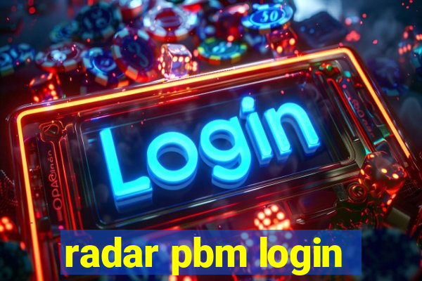 radar pbm login