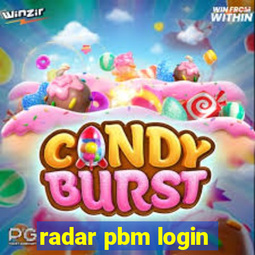 radar pbm login