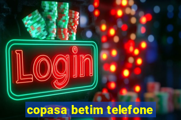 copasa betim telefone