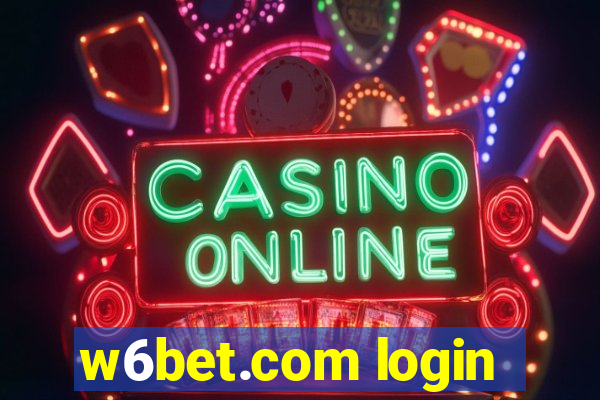 w6bet.com login