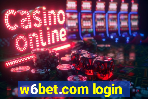 w6bet.com login