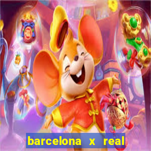 barcelona x real madrid ao vivo futemax