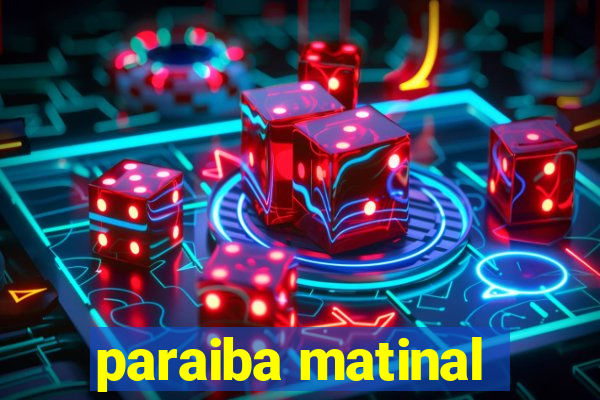 paraiba matinal