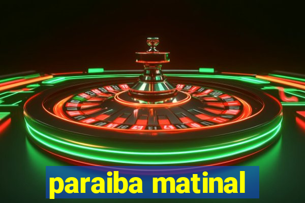 paraiba matinal