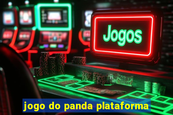 jogo do panda plataforma