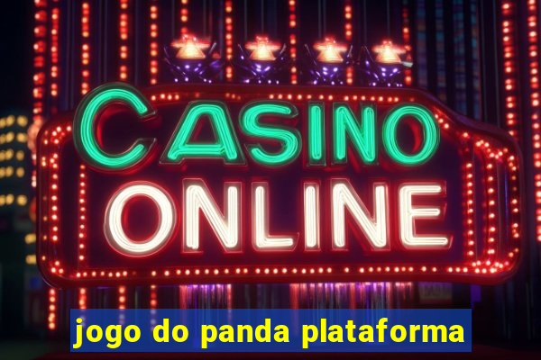 jogo do panda plataforma