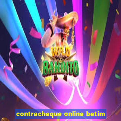 contracheque online betim