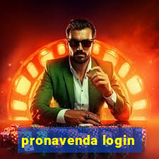 pronavenda login