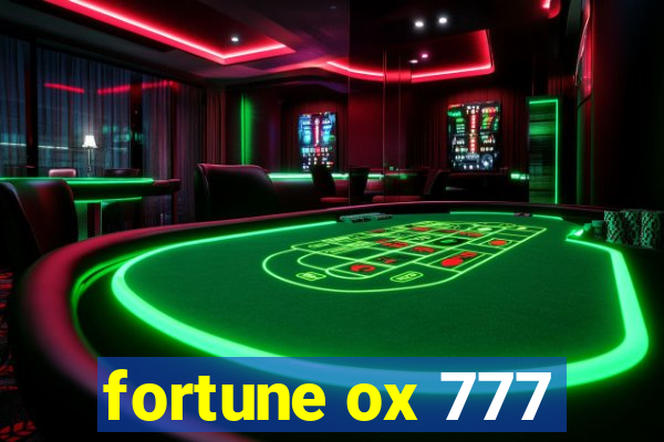 fortune ox 777