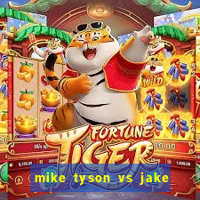 mike tyson vs jake paul assistir online