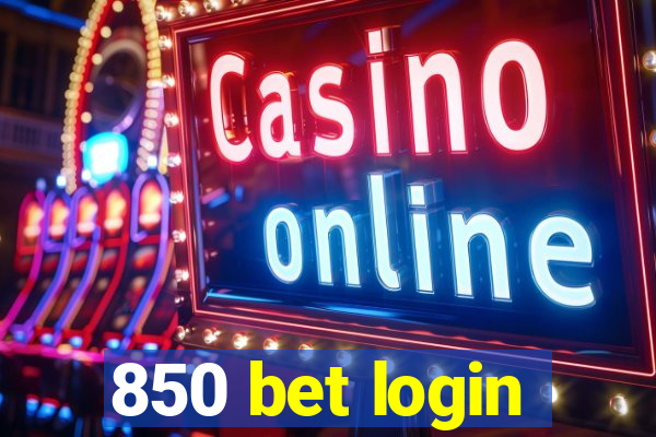 850 bet login