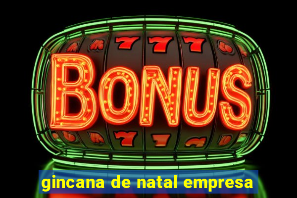 gincana de natal empresa