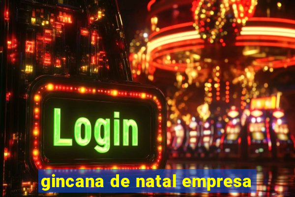 gincana de natal empresa