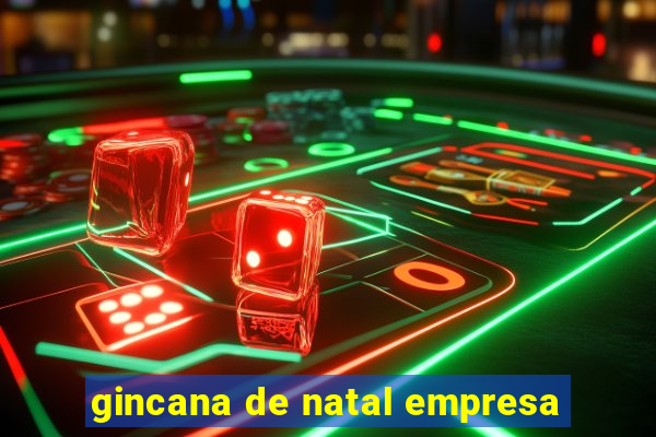 gincana de natal empresa