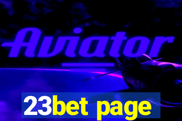 23bet page