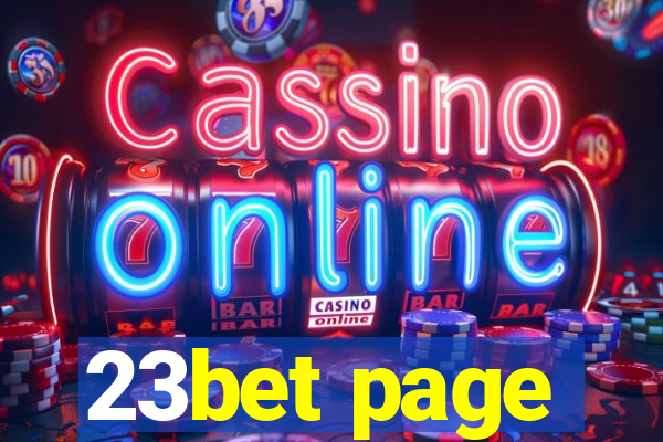 23bet page