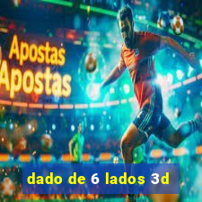 dado de 6 lados 3d