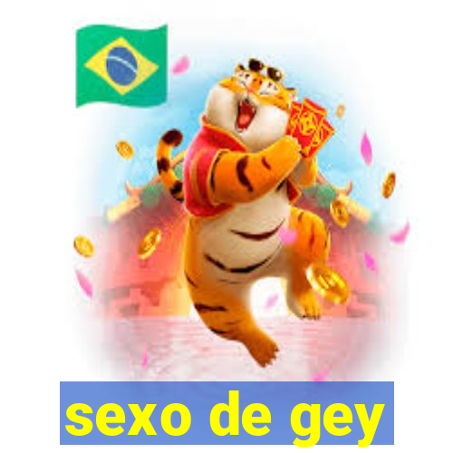 sexo de gey